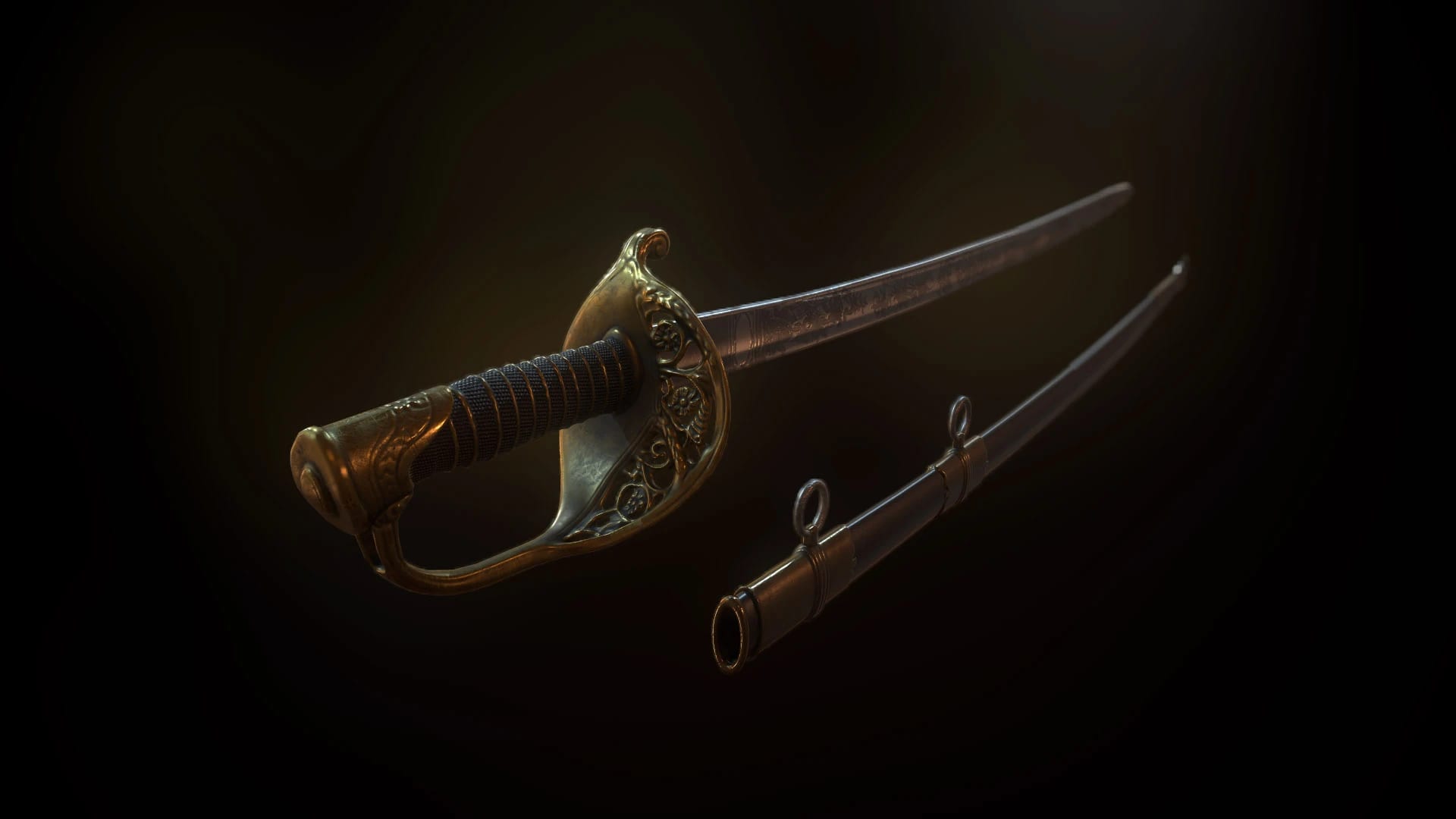 US Foot Officer Sword M1850